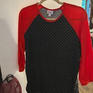LulaRoe baseball T